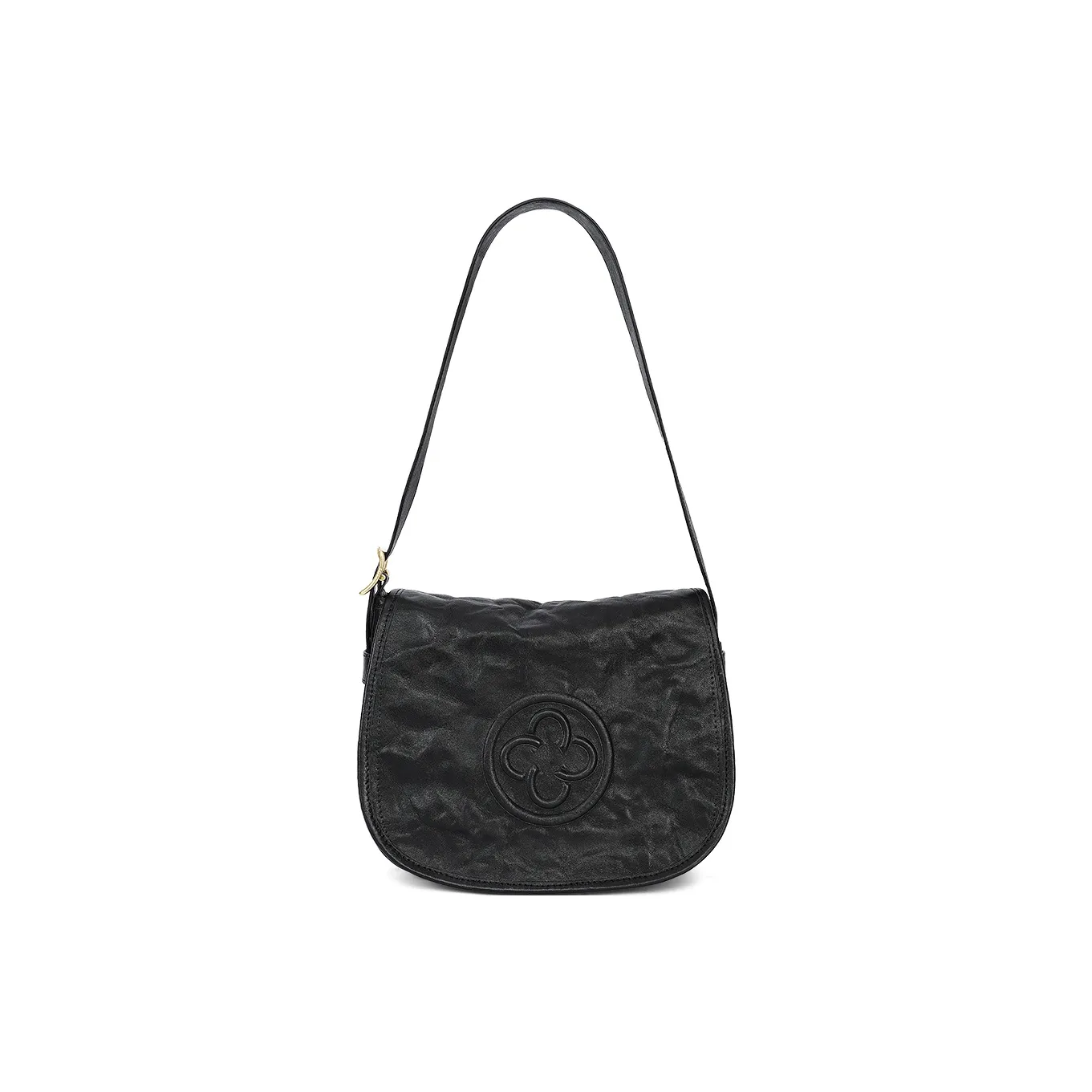 CASSILE Сумка через плечо из коровьей кожи женская сумка черного цвета "Трюфельный черный"