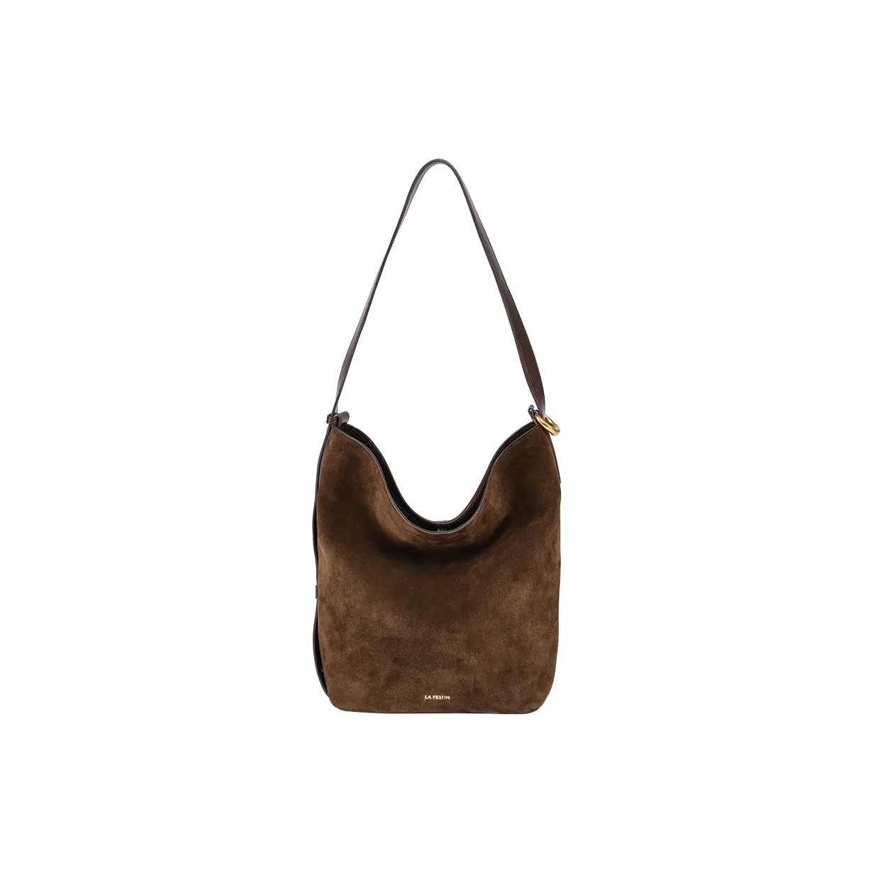 La Festin Сумка из крупнозернистой текстуры коровьей кожи сумка через плечо сумка на плечо большая женская