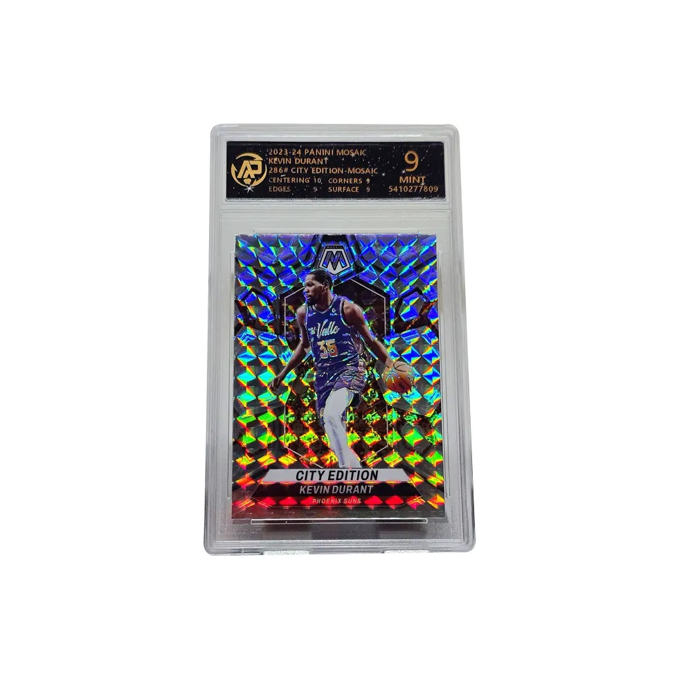 PANINI Цвет KD Игрок Карта Высокий Конец GRENADE Мозаика Коллекция Серебряный Ромб Импульс Рябь Голографическая Карта