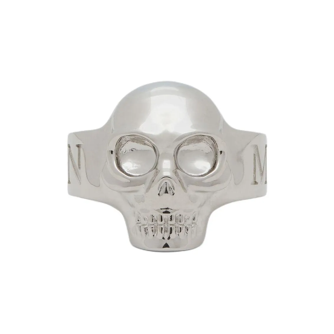 Alexander McQueen Skull Slip On Ring