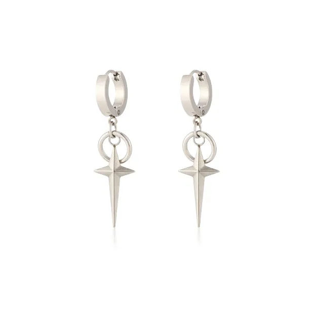 LuluCanaan Titanium Steel Earrings Women's