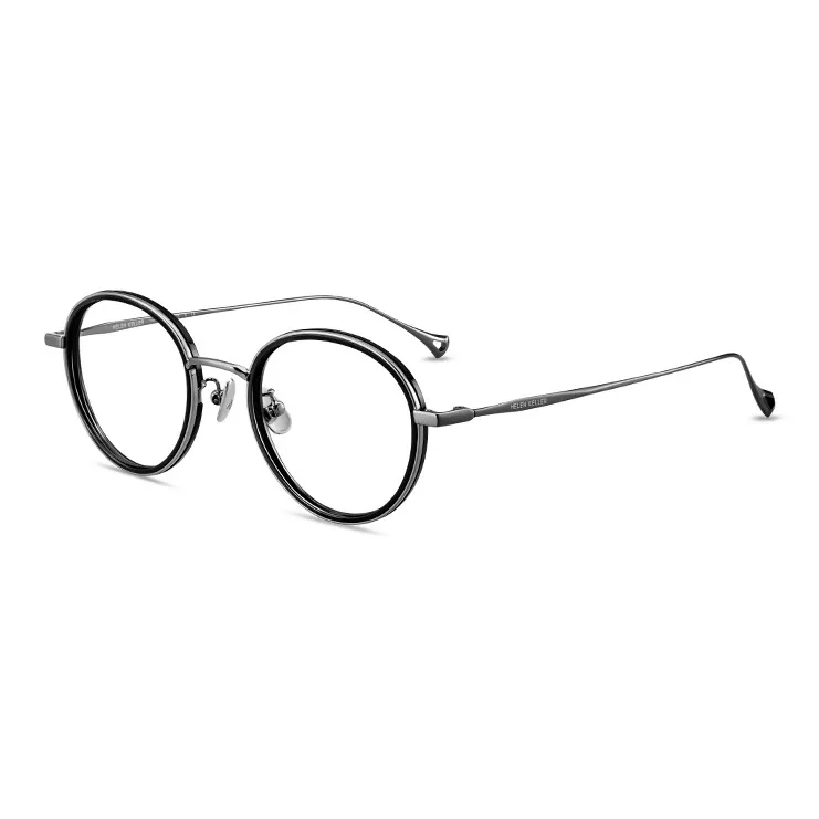 HELEN KELLER Сплав Круглые Оправы для очков Унисекс