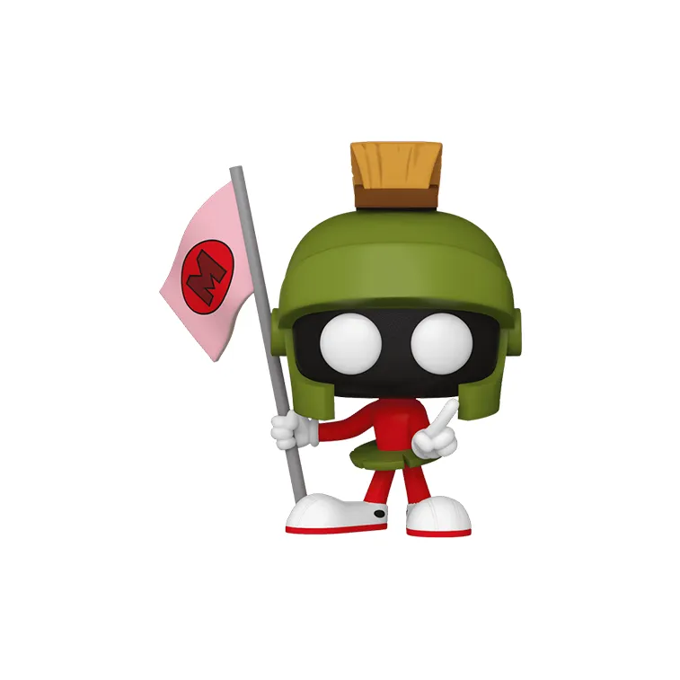 Funko POP! PF HARE Holding The MARS Флаг Марсианец Марувен. Фигурки в стиле чиби