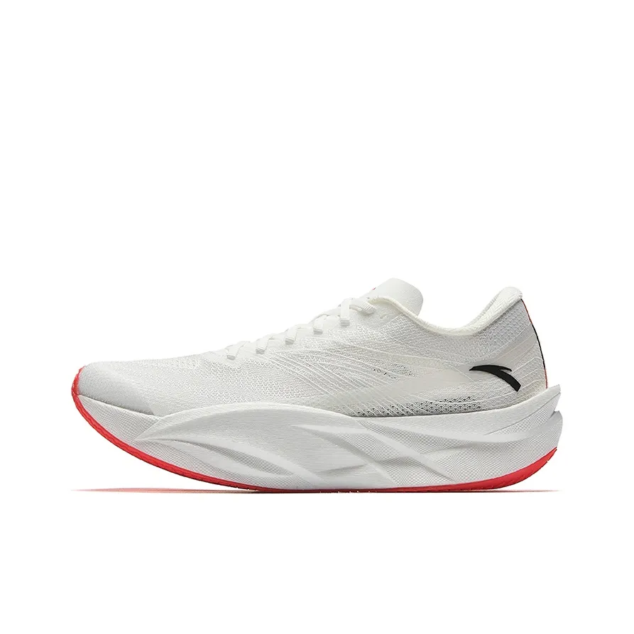 Anta C202 6.0 Anti Slip And Wear Resistant Support Low Top Running Shoes Men's White Black