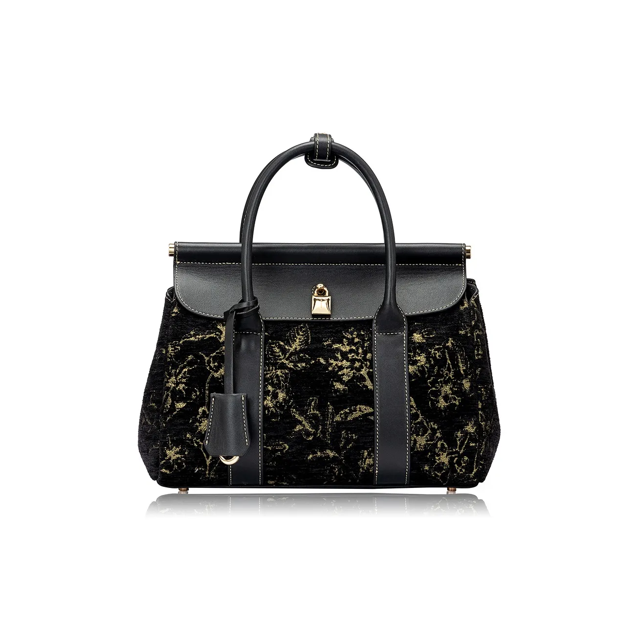 ROBERTA DI CAMERINO Сумки Элегантный черный Золотой Женские