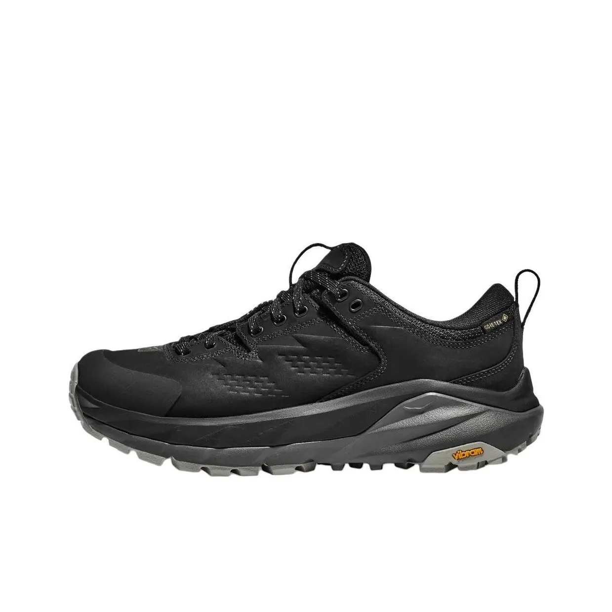 HOKA ONE ONE Kaha Slip-resistant Abrasion-resistant Low Top Hiking Shoes Unisex Black HOKA ONE ONE Kaha Противоскользящий Устойчивый к истиранию Низкий Топ Походная обувь Унисекс Черный