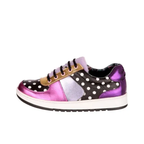 IRREGULAR CHOICE Кроссовки для скейтбординга Low Top Черно-фиолетовые Унисекс