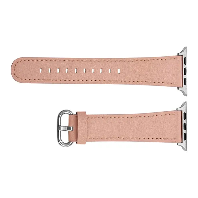 ZHENGGUANG Strap Apple Compatibility Genuine Leather Material 44mm