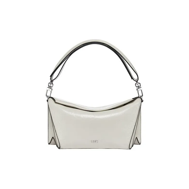 ZESH The First Layer Of Calfskin Shoulder Bag Shoulder Bag Handbag Small Size Women's Multicolor