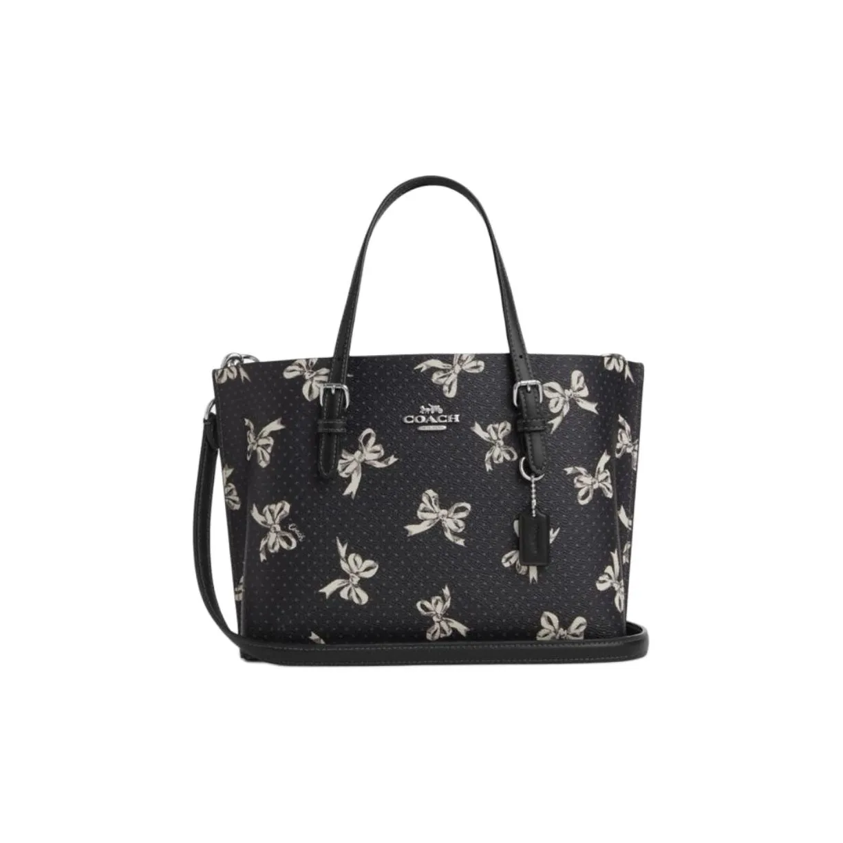 COACH Mollie Сумка через плечо из искусственной кожи средний размер женская черная