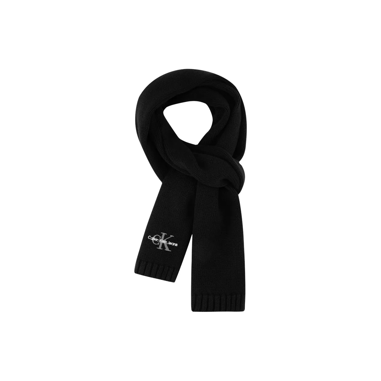 Camiseta confort con cuello redondo de malla en negro CK One de Calvin Klein
