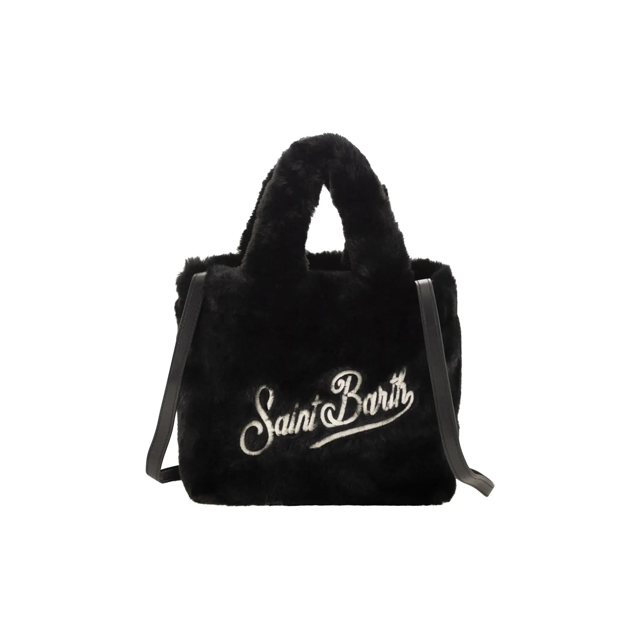 MC2 Saint Barth Logo Embroidered Mini Vanity Tote Bag