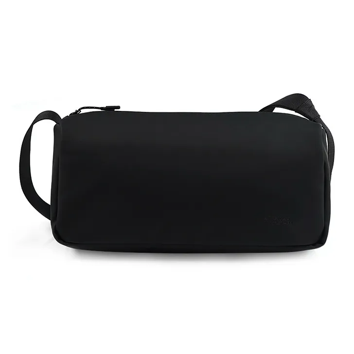 SWISS MILITARY PU Waterproof Shoulder Bag, Crossbody Bag Regular Unisex Black