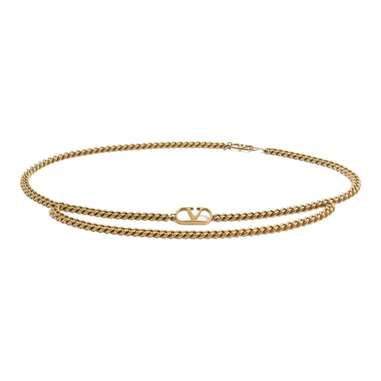 Valentino Brass Waist Chains Women's Gold  