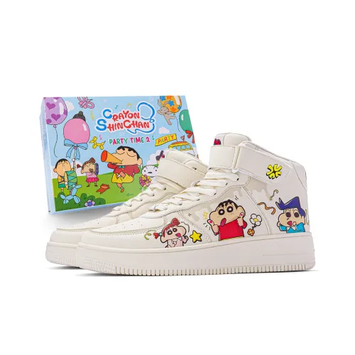 Crayon Shinchan Кроссовки для скейтбординга High Top Унисекс