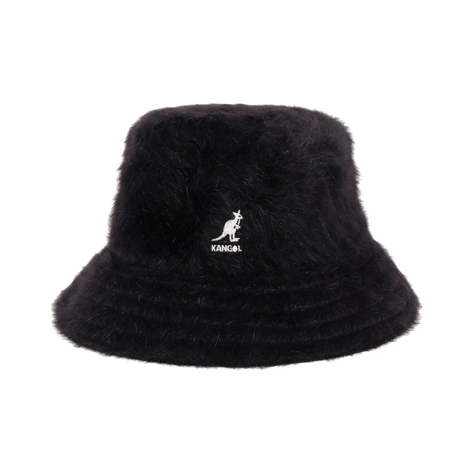 KANGOL Ангора Шерсть Модакрил Нейлон Шляпы ведра Мужской Черный