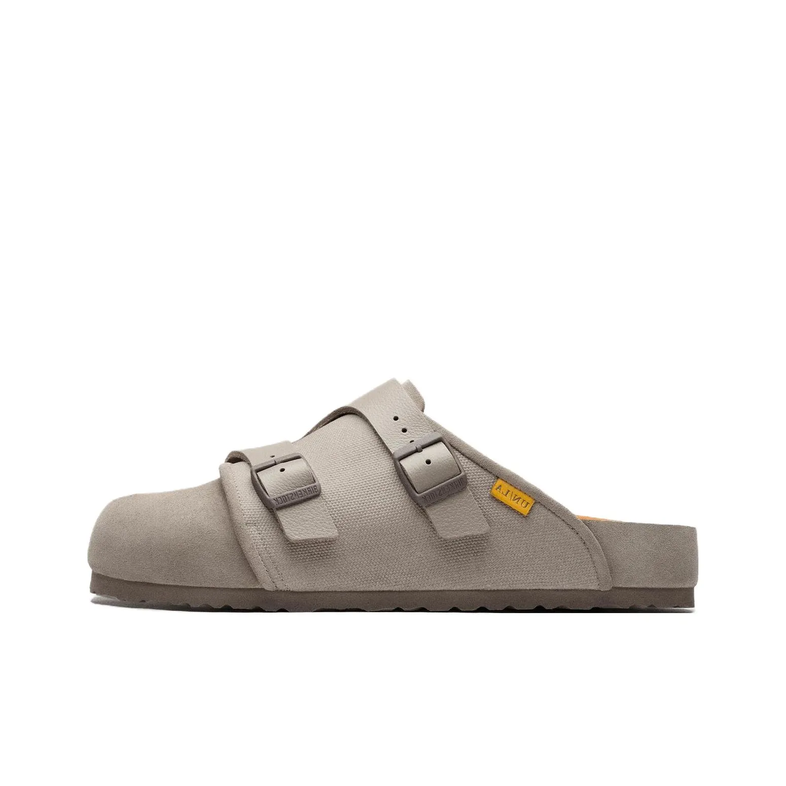 Birkenstock Bimshire Exq Leather Union La Beige Taupe Narrow Fit