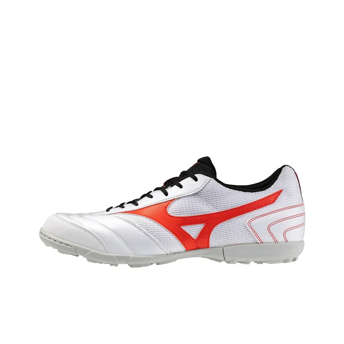 Mizuno TF Rubber Broken Studs Anti Slip Wear Resistant Soccer Shoes Unisex White