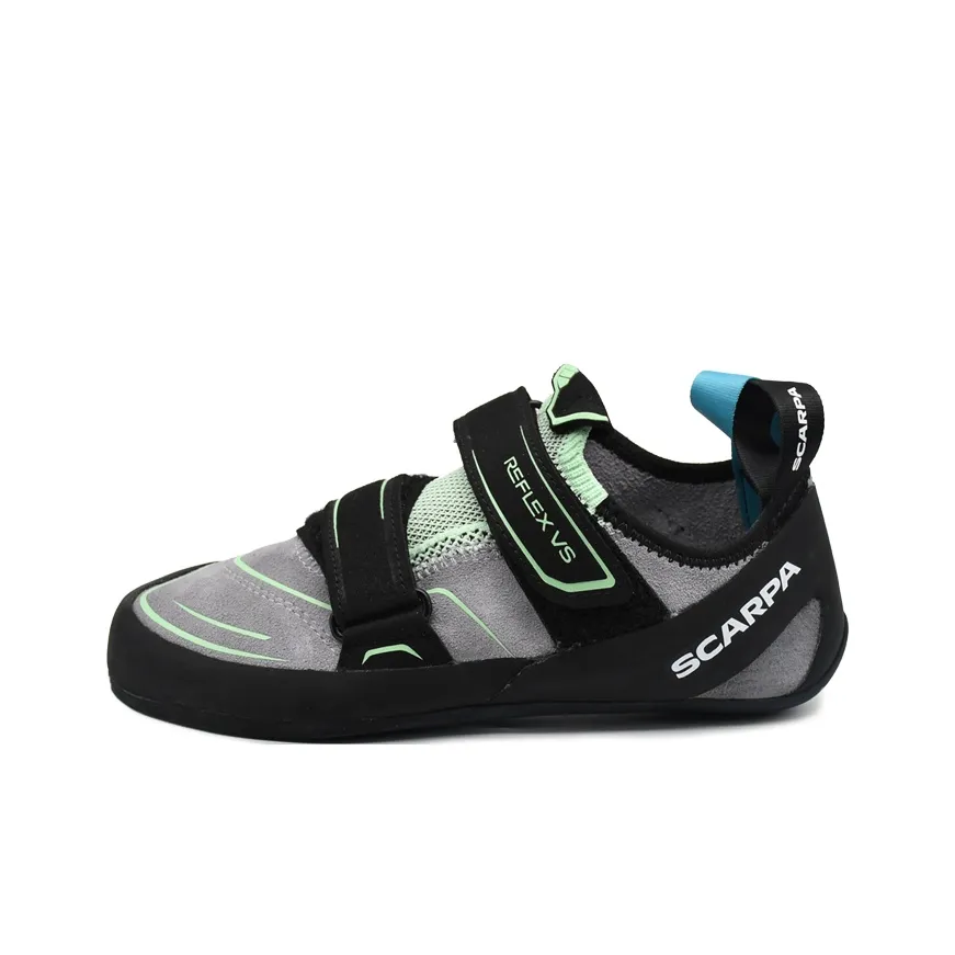 SCARPA Anti Slip Wear Resistant Low Top Rock Climbing Shoes Women's Mint Green & Black