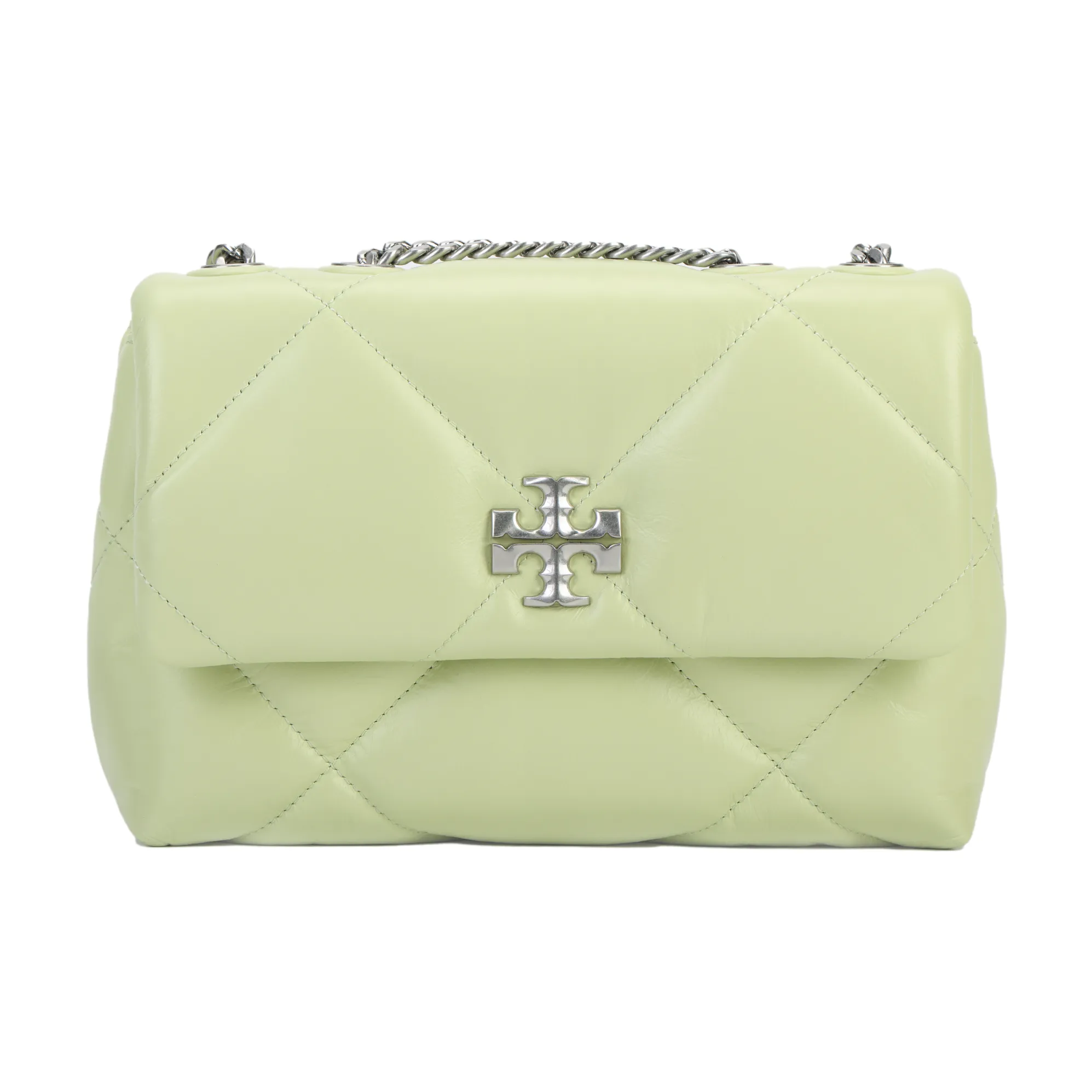 TORY BURCH Kira Cow Leather Crossbody Bag Shoulder Bag Women's Lime Green