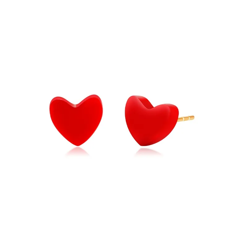 IL&CO. 18K Gold Stud Earrings Women's