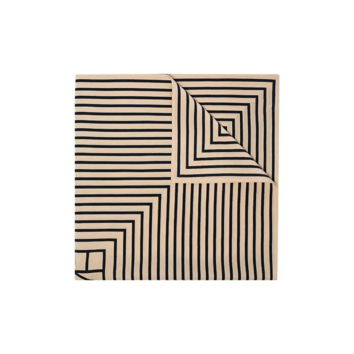 TOTEME Шелковые палантины для женщин бежевый морской синий