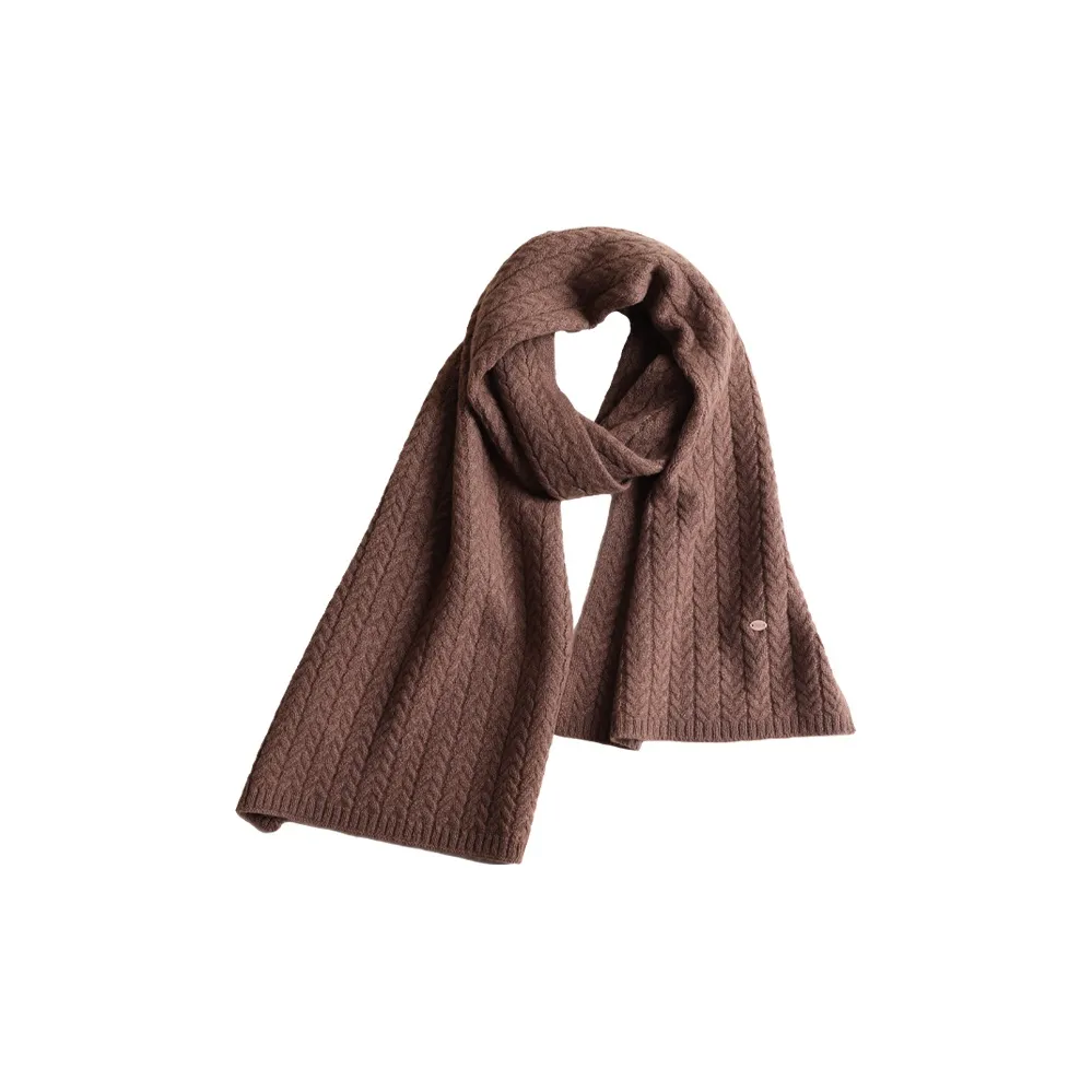 Lagur 100% Merino Wool Вязаные шарфы Женские