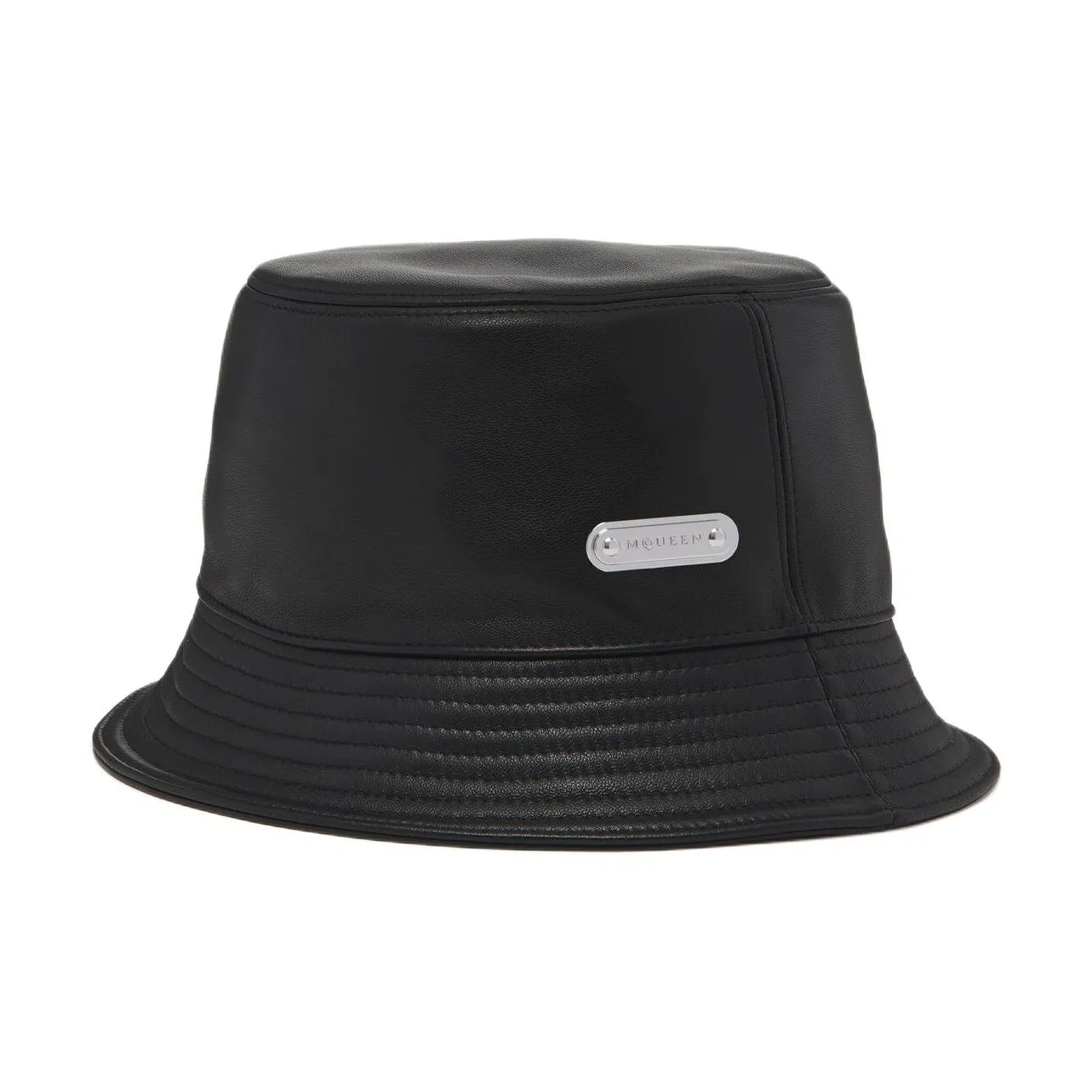 Alexander McQueen Кожа Шляпы ведра Мужской Черный