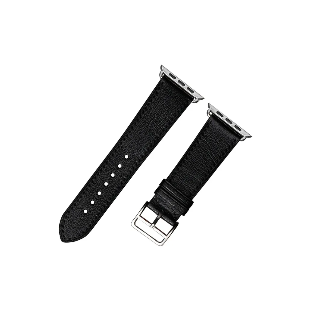 MILANQIAN M Q Ремешок Apple Совместимость Натуральная кожа Материал 38 49MM Циферблат часов Все