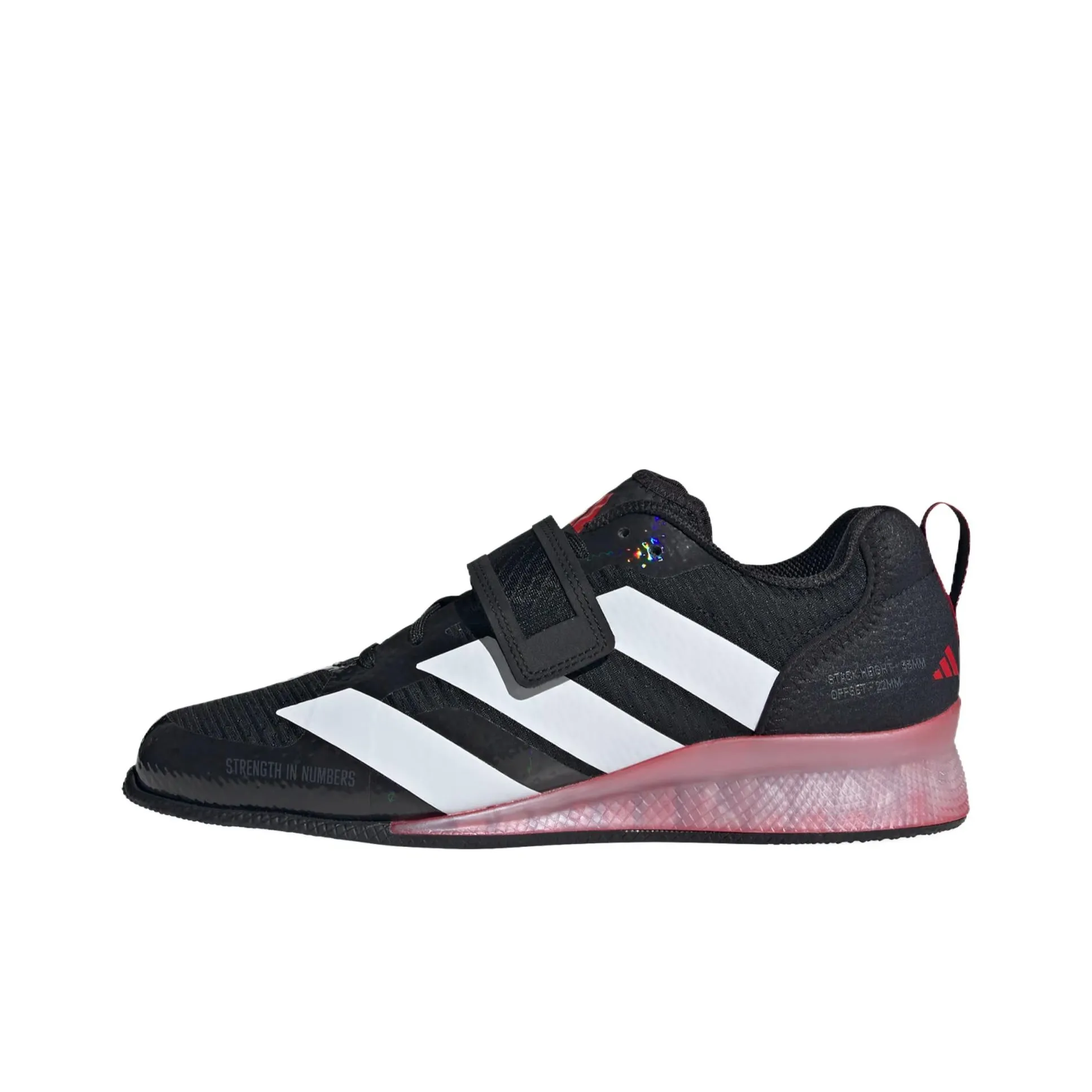 Adipower Weightlifting Adidas 3 'Black White Pure Ruby'