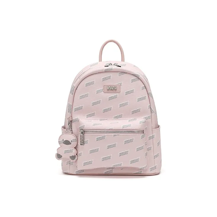 SEPTWOLVES ПВХ Рюкзак Стандартный Женский Розовый