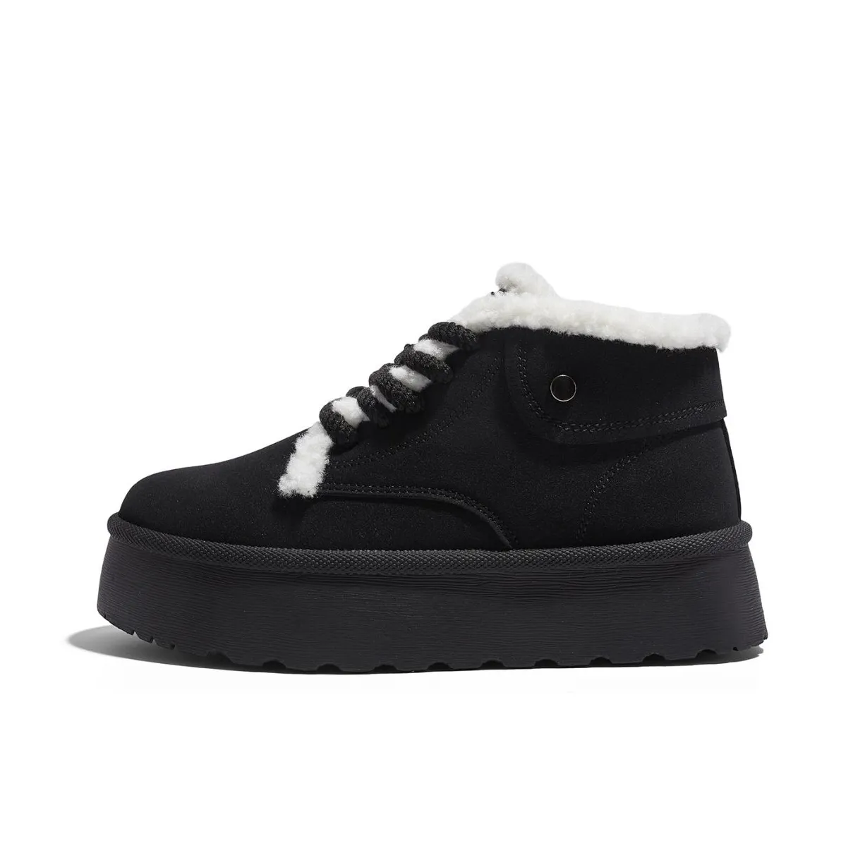 RENBEN Thermal Abrasion Resistant Slip Resistant High Top Snow Boots Women's