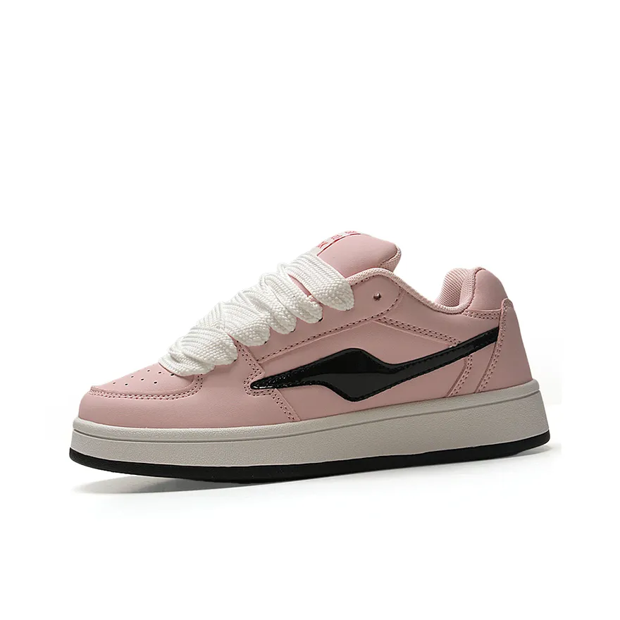 STUR YSN Износостойкий и Легкий Низкий Топ Кроссовки для скейтбординга Унисекс Light Розовый