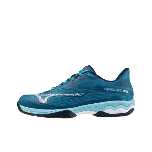Кроссовки для тенниса Mizuno Wave Exceed Light 2 Низкие Синий с Белым Lettering Мужские