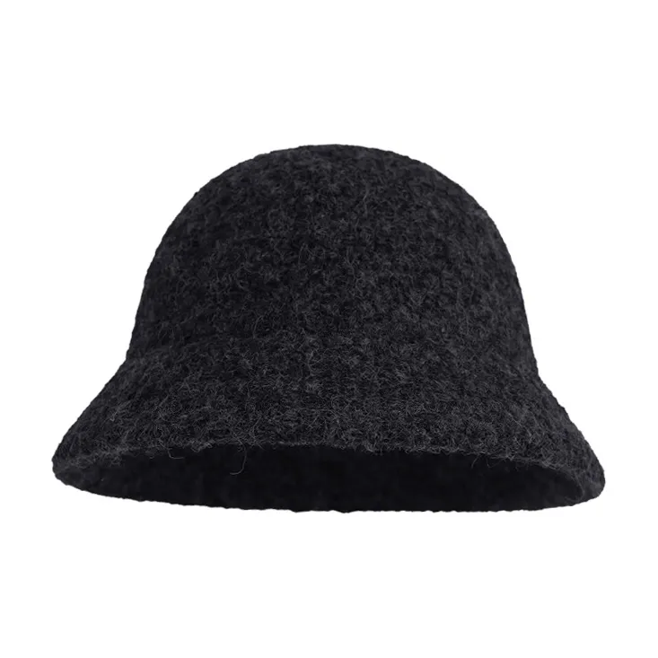 DUOLAN Кашемировая смесь Шляпы ведра Женские