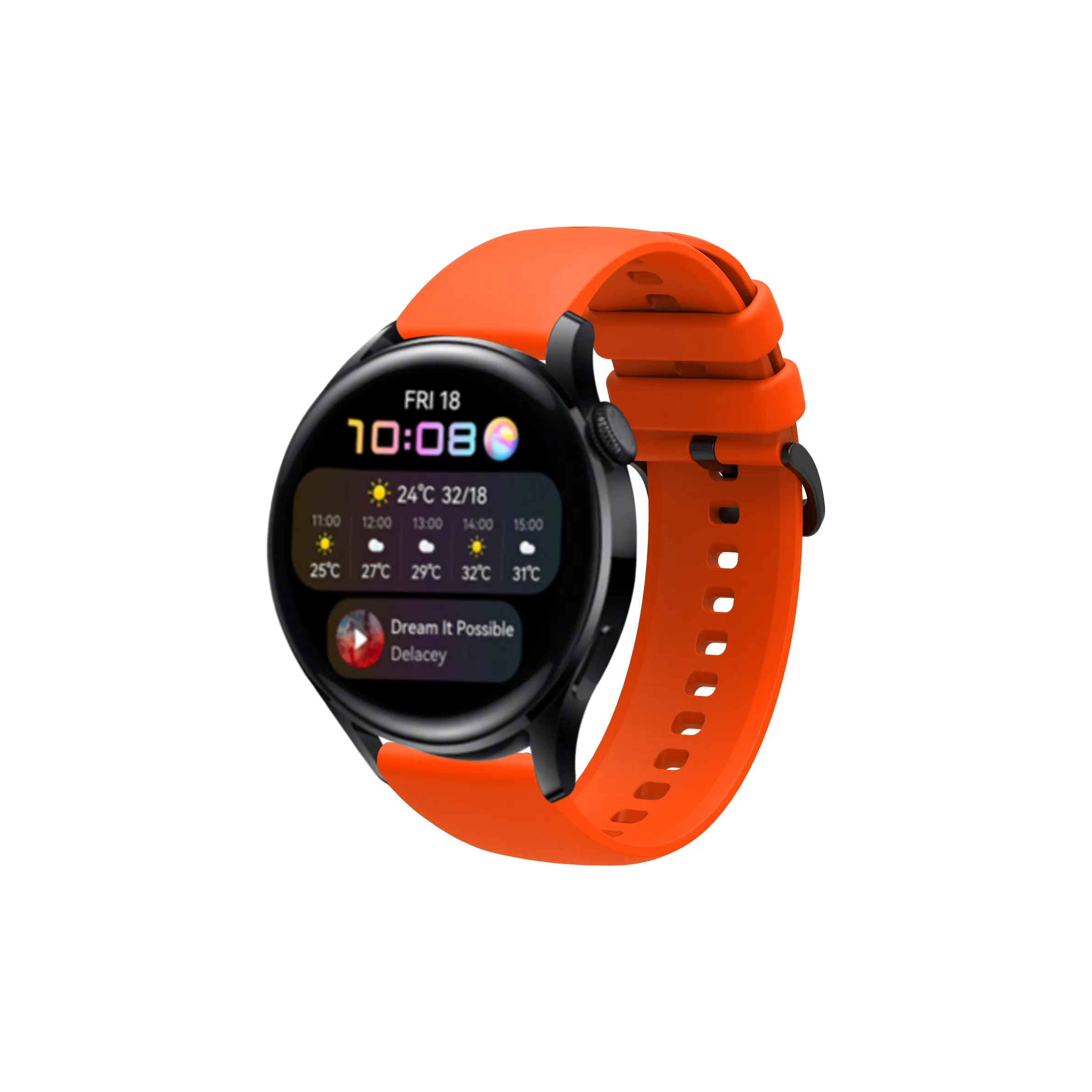 ZHENGGUANG Strap Huawei Compatibility Silicone Material