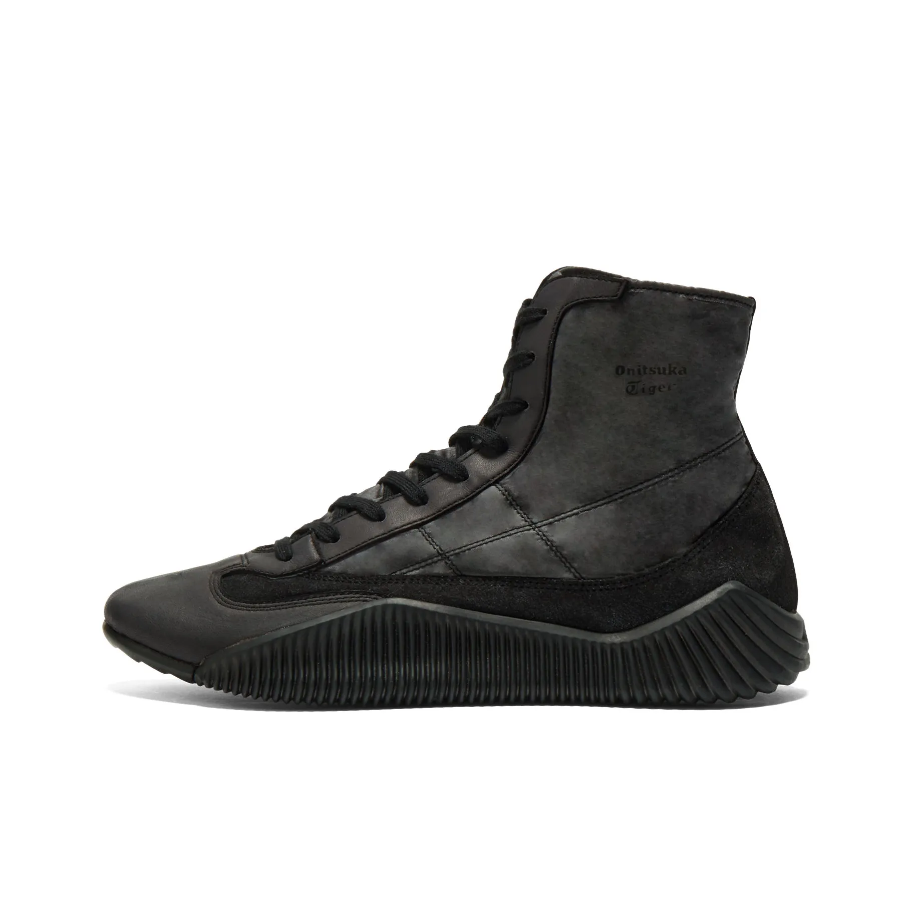 Onitsuka Tiger Wrestling A60 Nippon Made Triple Black