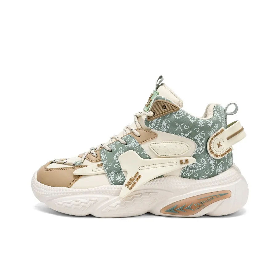 PNKE Slip-resistant Abrasion-resistant Adjustable Body Length Thermal High-Top Footwear Men's