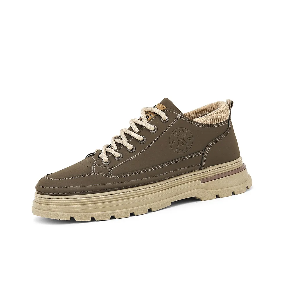 TONYBEAR Martin Boots Men's Khaki, Black