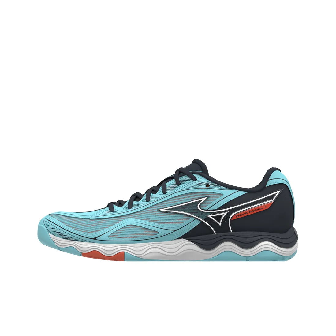 Mizuno Slip-resistant Abrasion-resistant Low-top Training Shoes Unisex Cyan Мицубо Противоскользящие Устойчивые к истиранию Низкие Кроссовки для тренировок Унисекс Циан