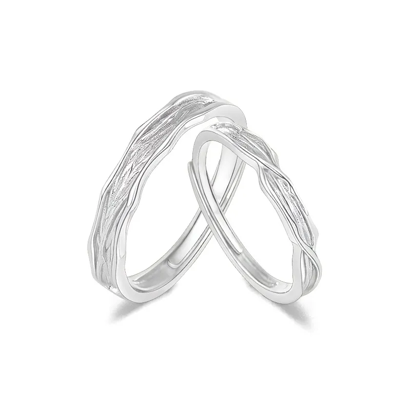 FANFRI Sterling Silver Rings Unisex Birthday Gift For Women's, Love Confession Box