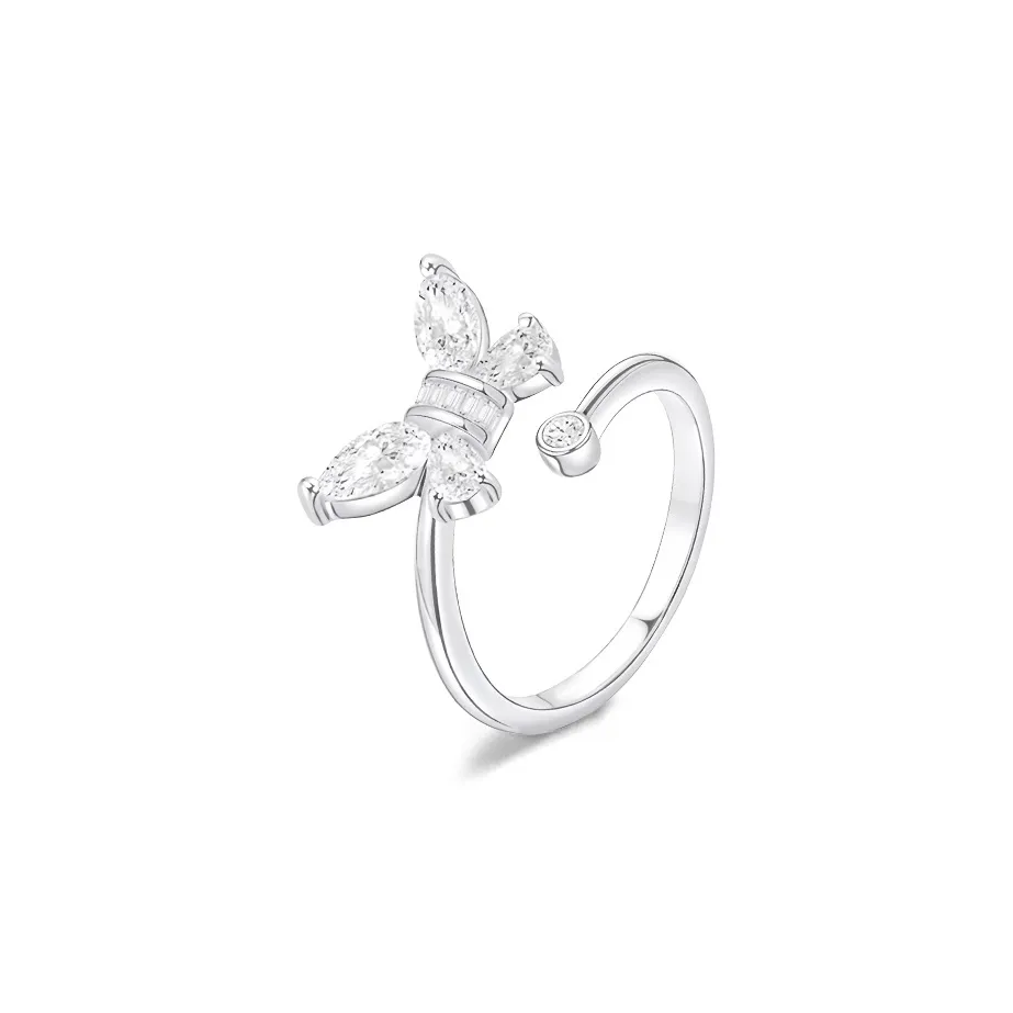 FANFRI Sterling Silver Rings Women's Birthday Anniversary Gift For Women's, Sweet Love Confession