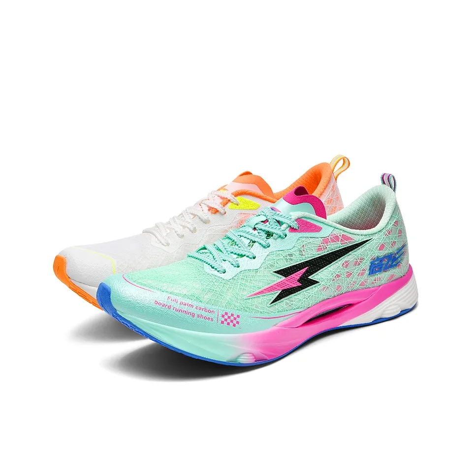 QIFEI Беговые кроссовки Низкий топ Зеленый Оранжевый Унисекс