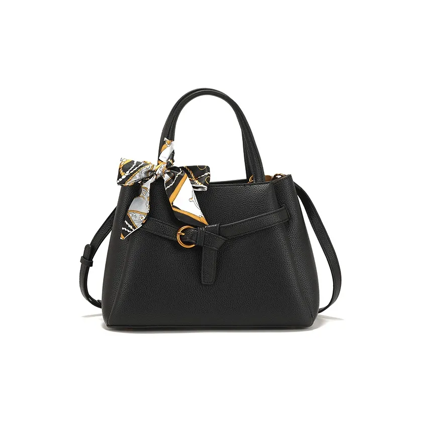 PAYOT Microfiber Synthetic Leather Crossbody Bag Regular Women's Black Burgundy PAYOT Микрофибра Синтетическая Кожа Сумка через плечо Стандартная Женская Черный Бордовый