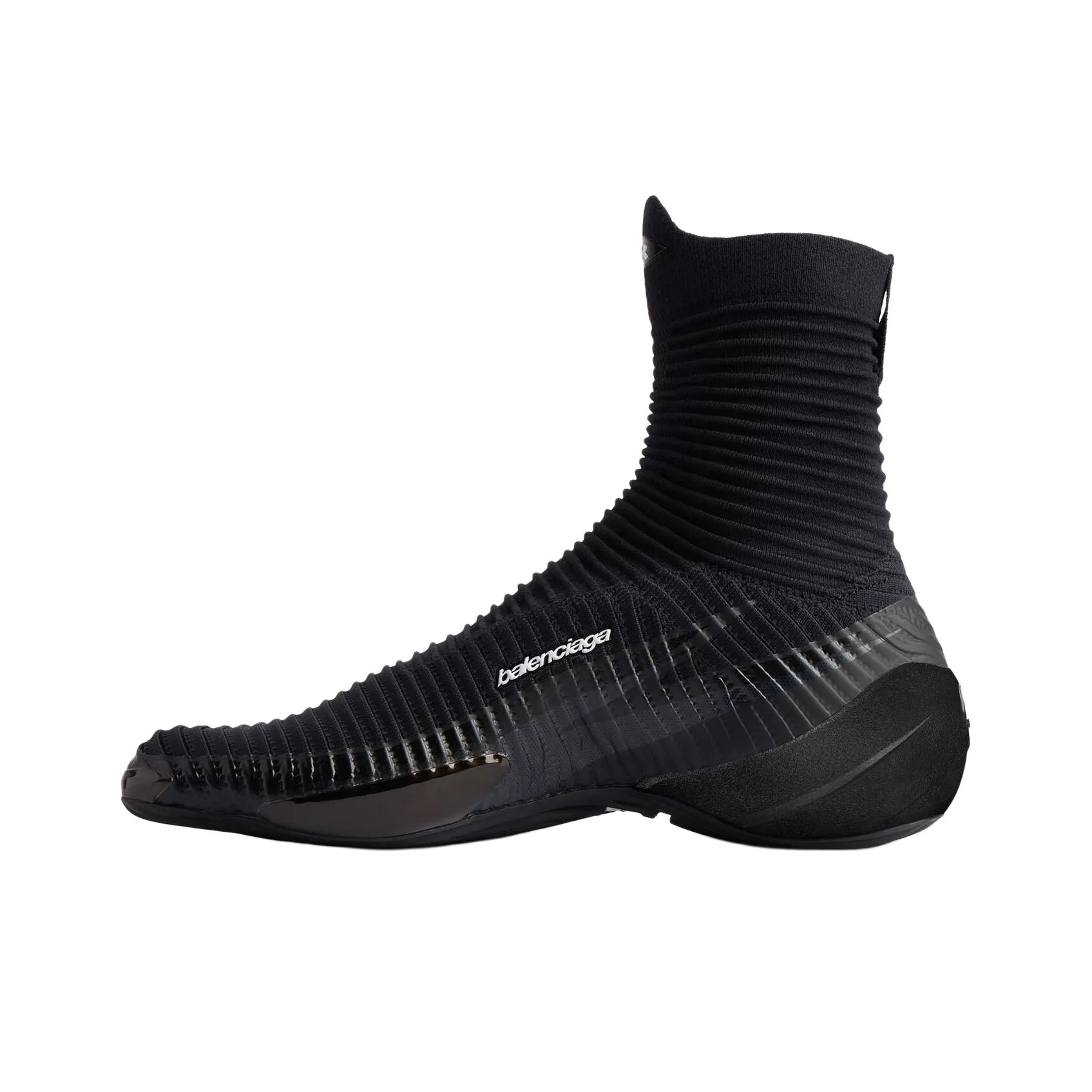 Under Armour x Balenciaga Hyper High Top Casual Shoes Men's Black