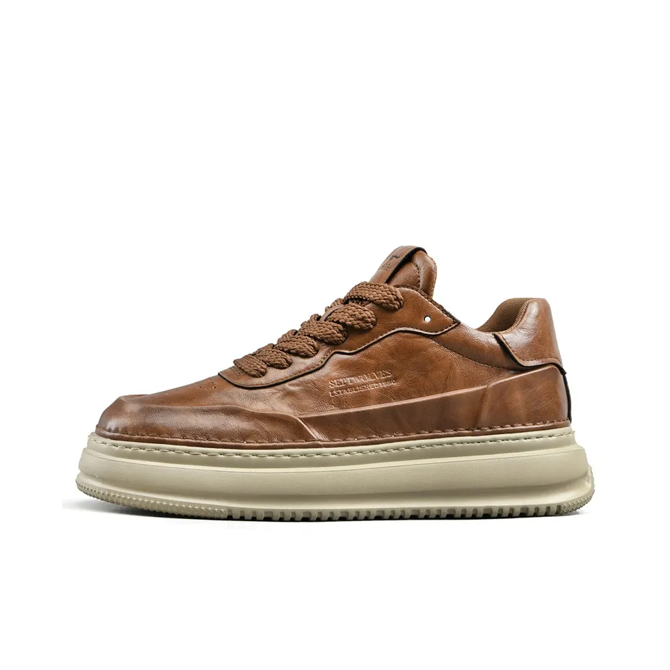 SEPTWOLVES Low Top Skateboard Shoes Men's