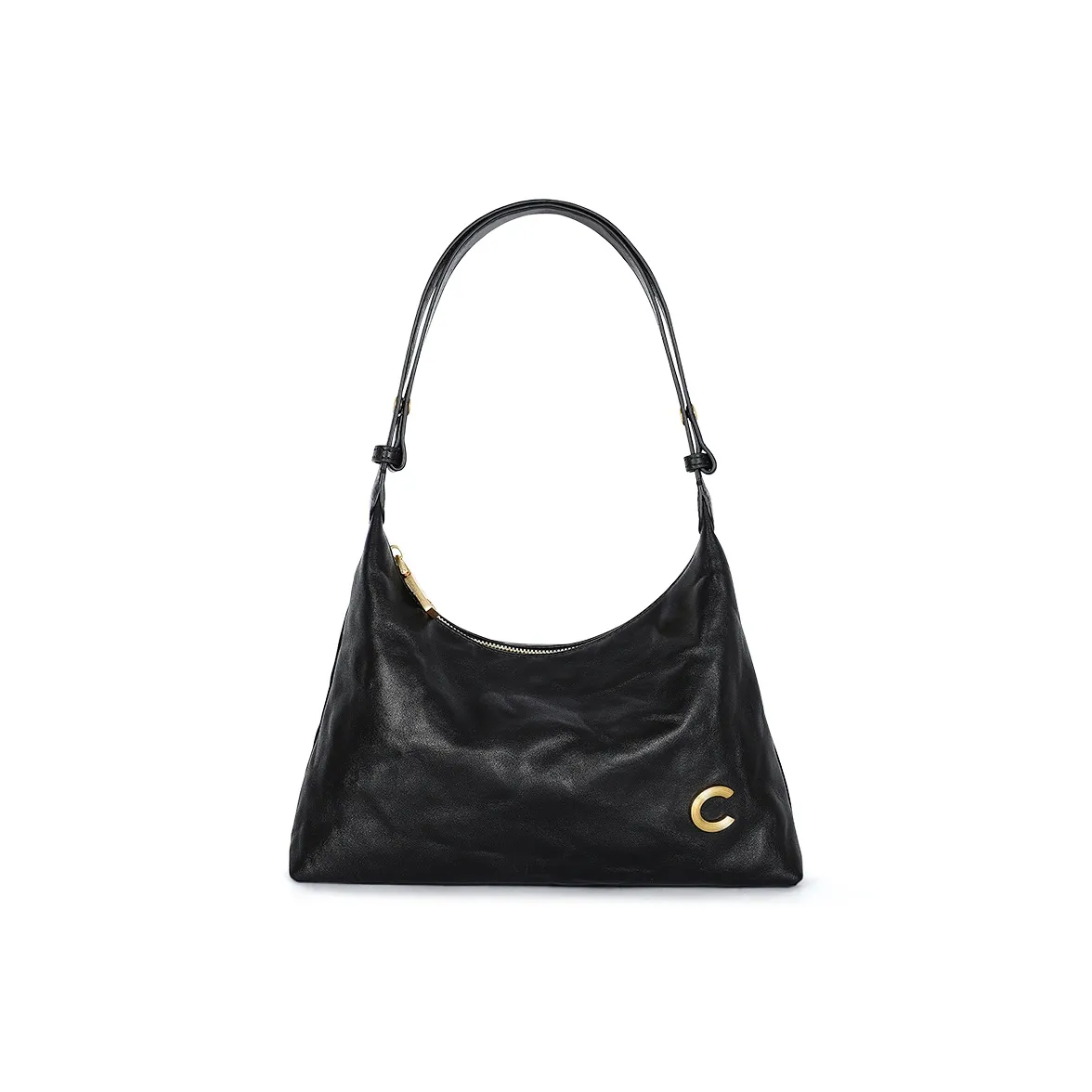 CASSILE Сумка из натуральной коровьей кожи сумка через плечо женская черная