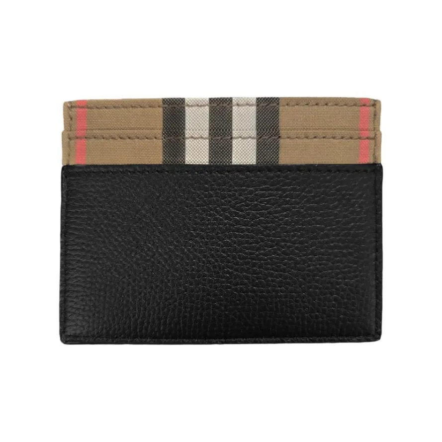 Burberry Кожа Кошелек Унисекс Черный