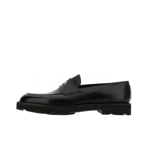 JOHN LOBB Лоферы Черные Мужские