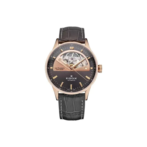 EDOX Автоматический Механический Movement Женские Часы 37 мм Серые